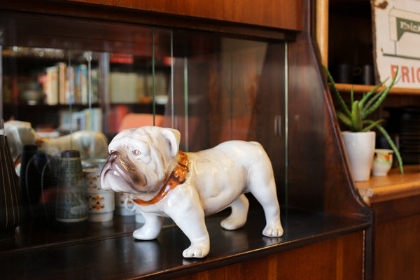 Large Ceramic Bulldog