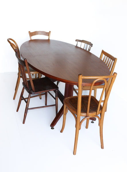 Eight Seater Oval Dining Table