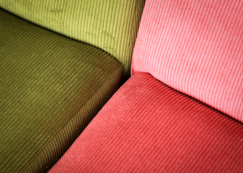 Ten Modular 1970's Slipper Chairs - priced per chair