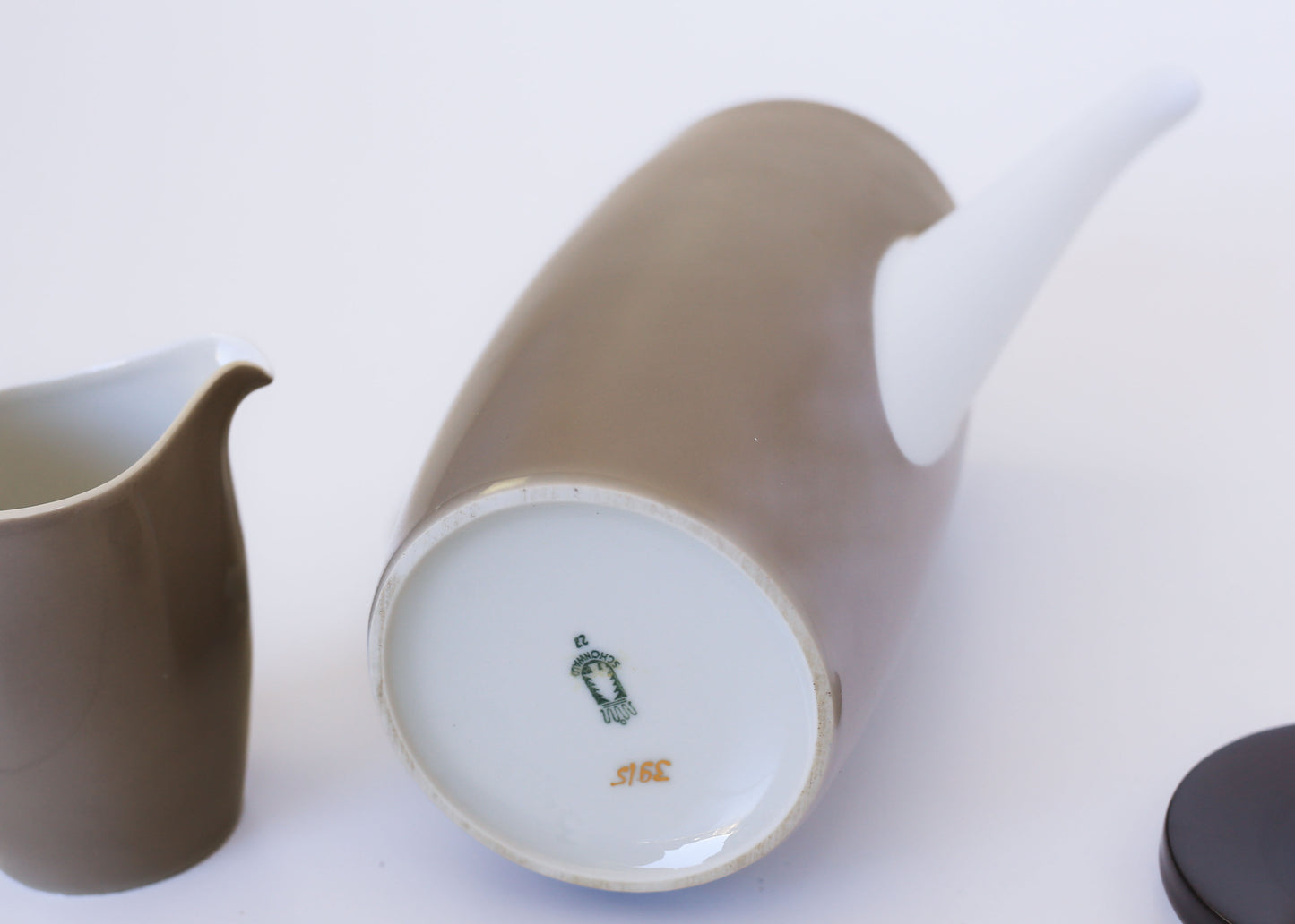 Vintage 21 Piece 'Schonwald' Porcelain Coffee Set from Germany