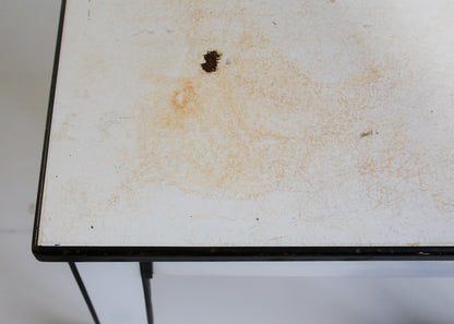Vintage Enamel Kitchen Table