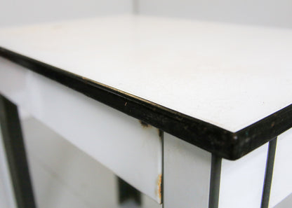 Vintage Enamel Kitchen Table