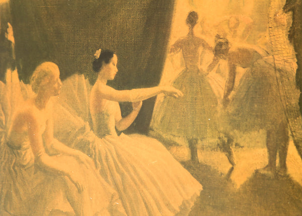 Gilt Framed 'The Ballet' Print