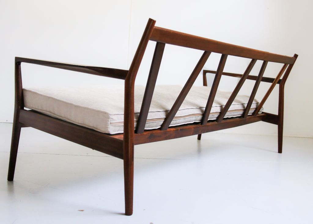 Danish Modern Imbuia Bench