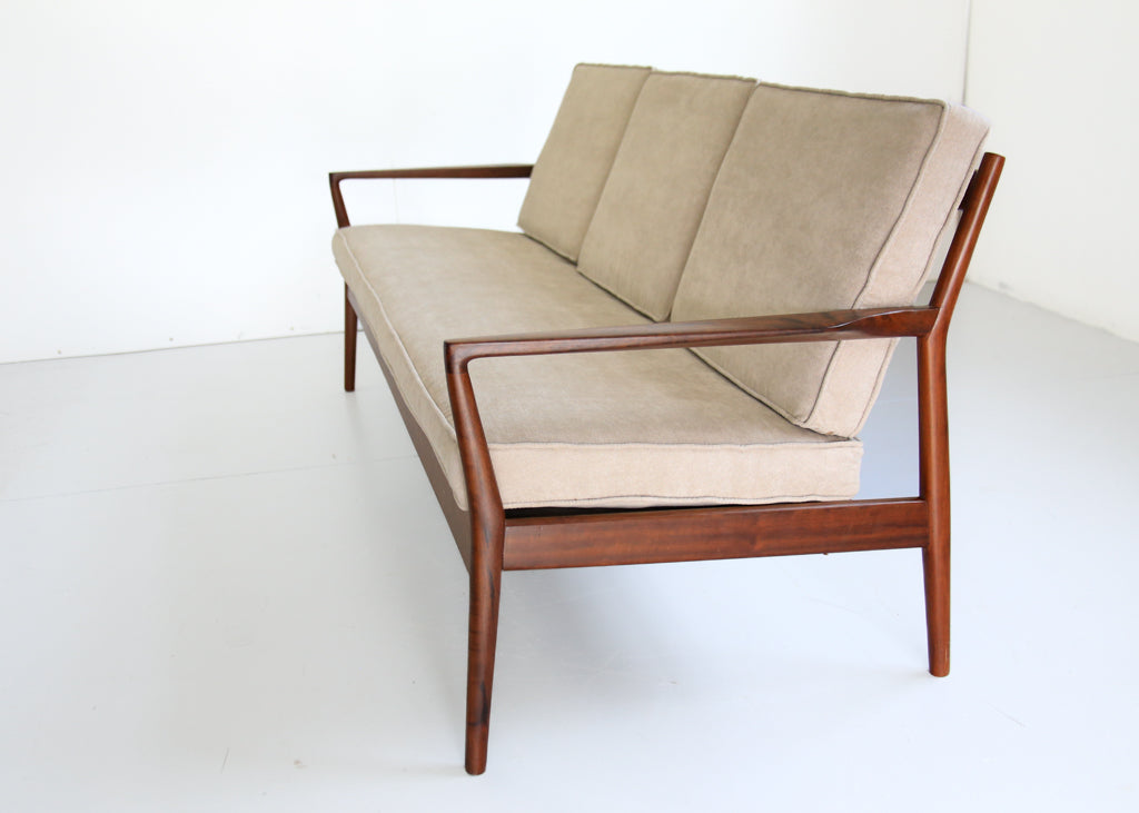 Danish Modern Imbuia Bench