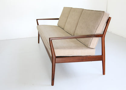 Danish Modern Imbuia Bench
