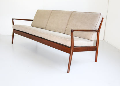 Danish Modern Imbuia Bench