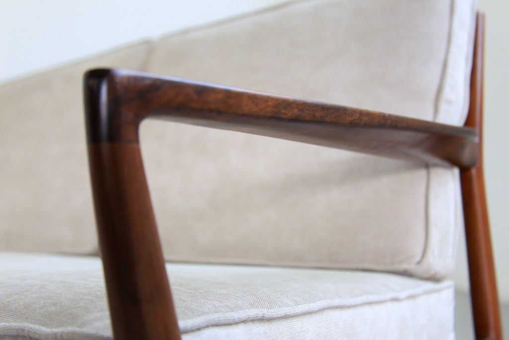 Danish Modern Imbuia Bench