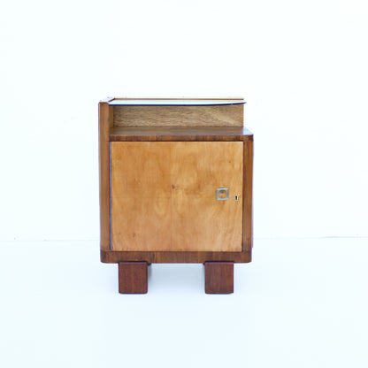 Art Deco Era Bedside Cabinet