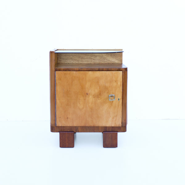 Art Deco Era Bedside Cabinet