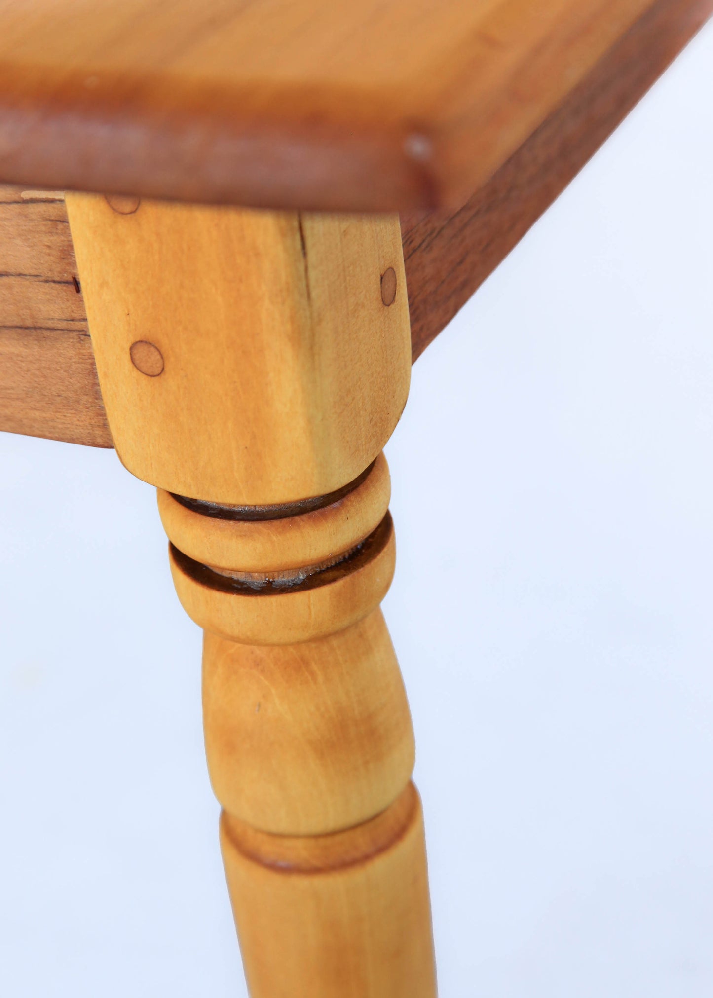 Vintage Yellowwood Coffee Table