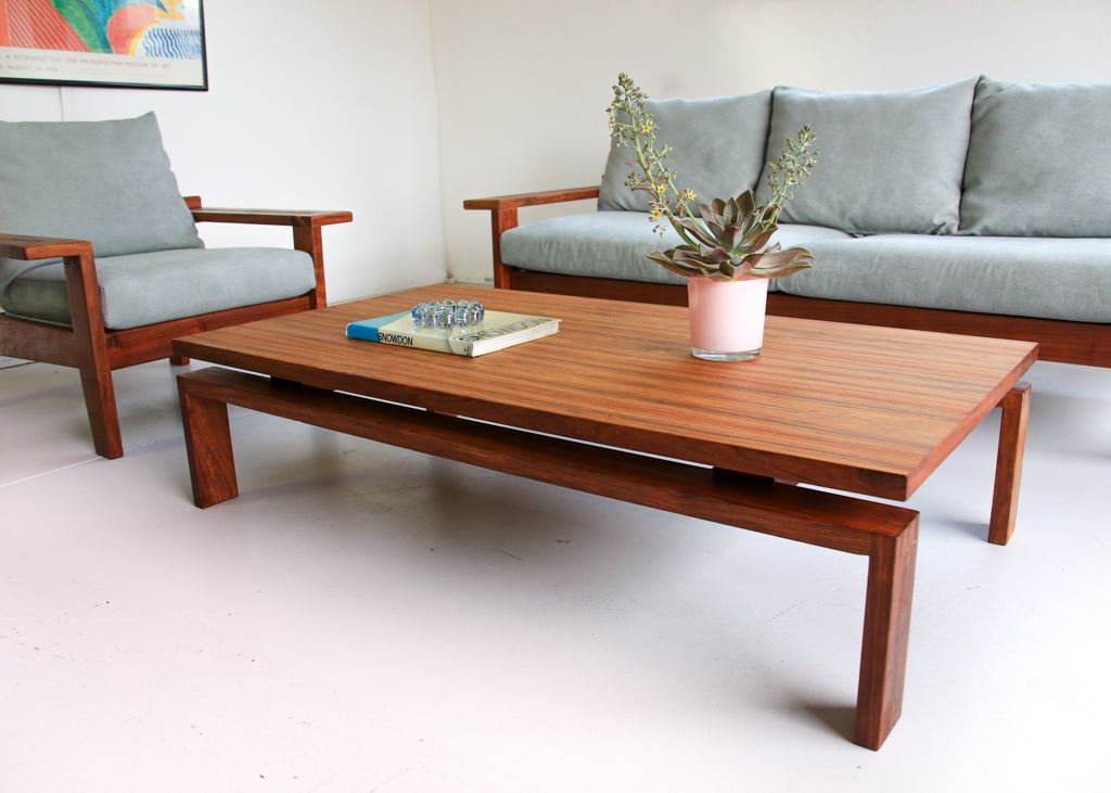 Kiaat Coffee Table by John Tabraham for Kallenbach