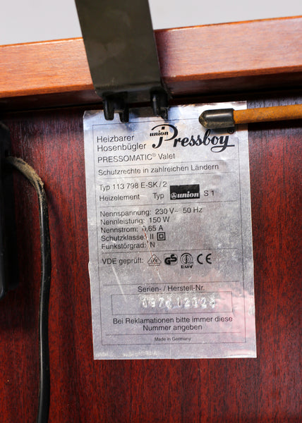 Electric "Pressboy" Dumb Valet