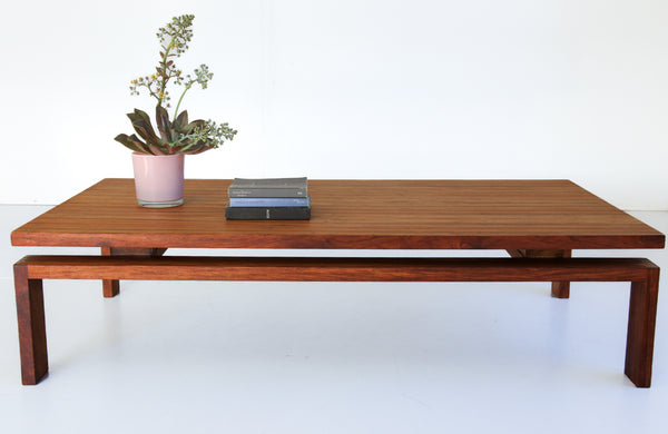 Kiaat Coffee Table by John Tabraham for Kallenbach