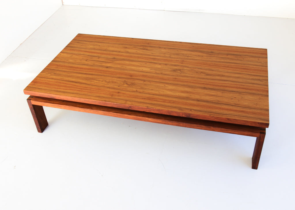 Kiaat Coffee Table by John Tabraham for Kallenbach