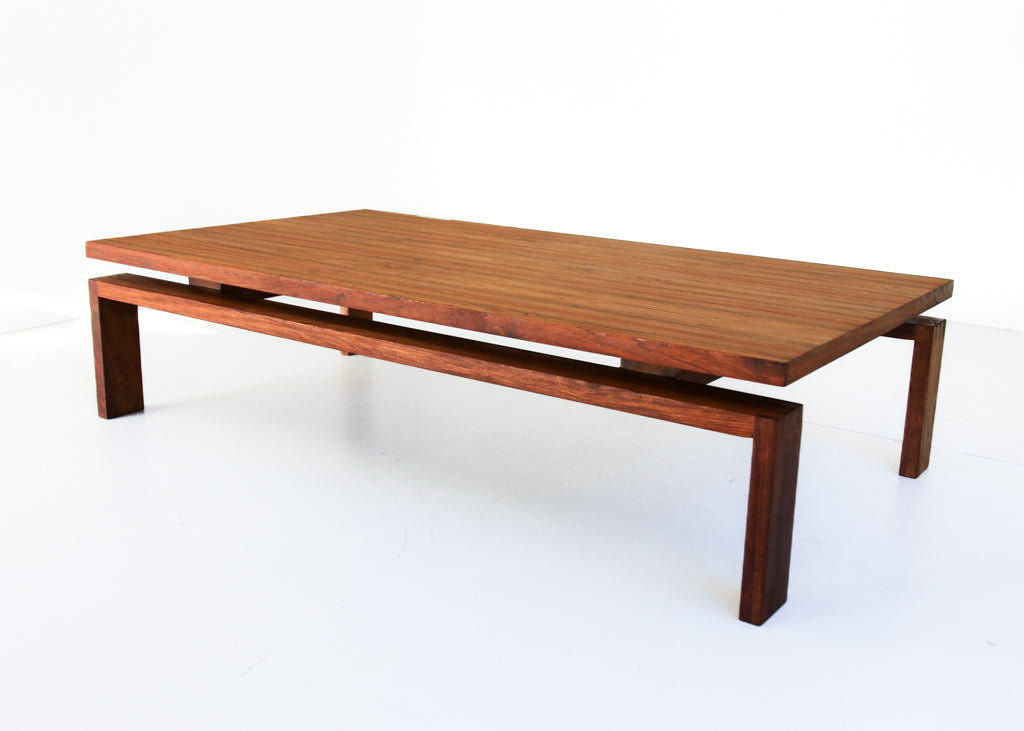Kiaat Coffee Table by John Tabraham for Kallenbach