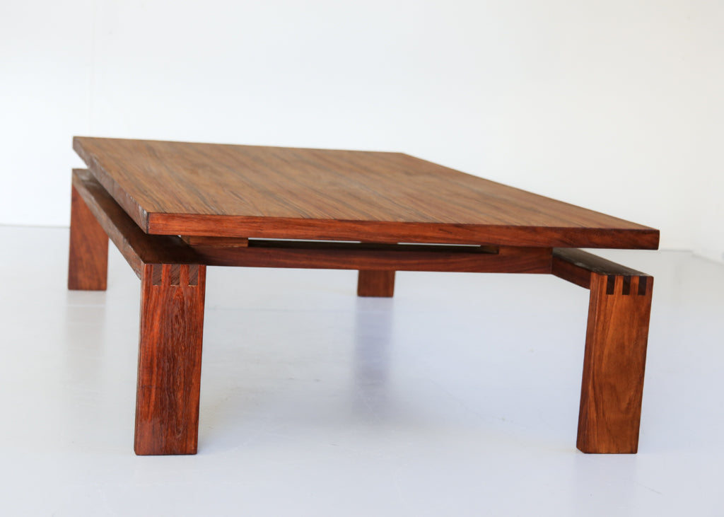 Kiaat Coffee Table by John Tabraham for Kallenbach