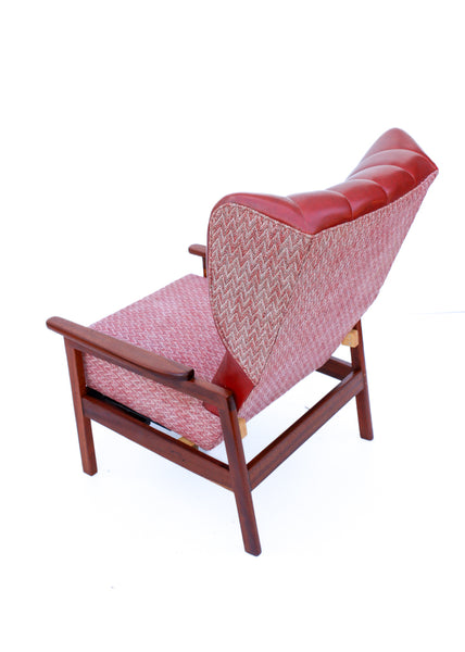 Unusual Vintage Wingback