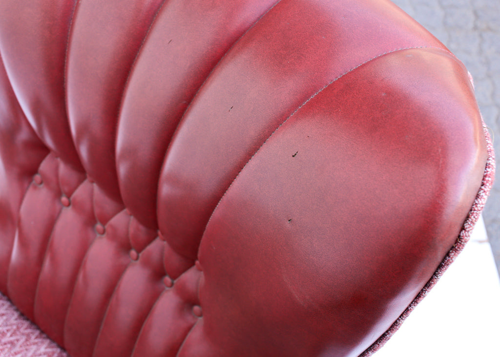 Unusual Vintage Wingback