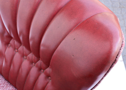 Unusual Vintage Wingback