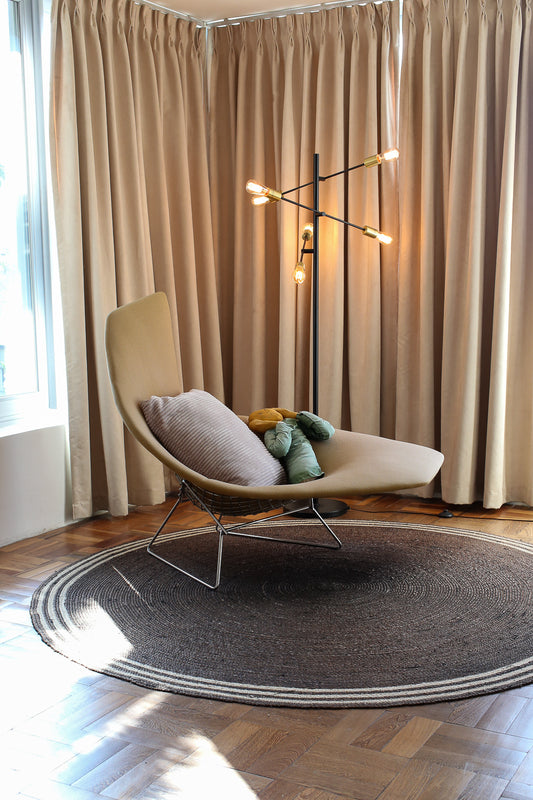 Original Harry Bertoia Asymmetrical Chaise