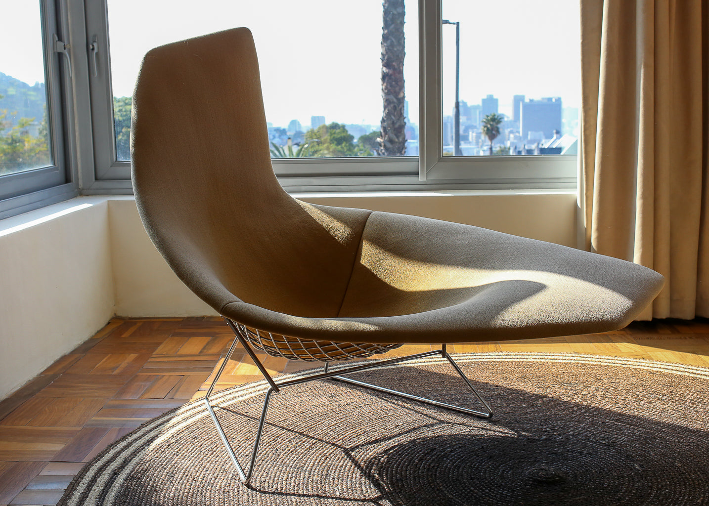 Original Harry Bertoia Asymmetrical Chaise