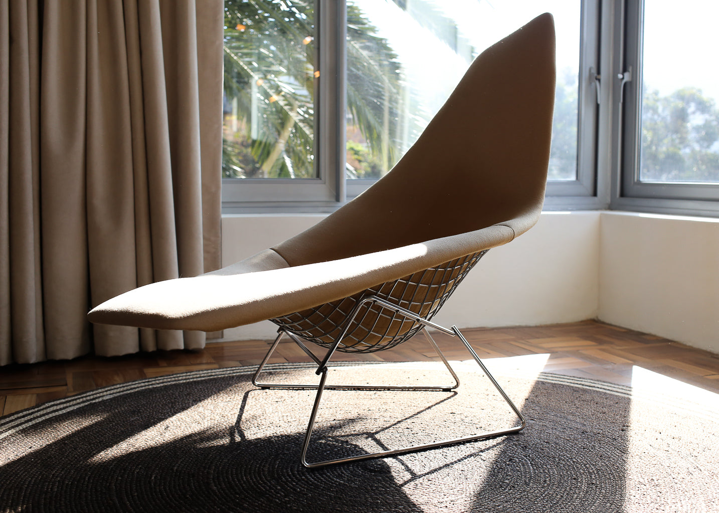 Original Harry Bertoia Asymmetrical Chaise