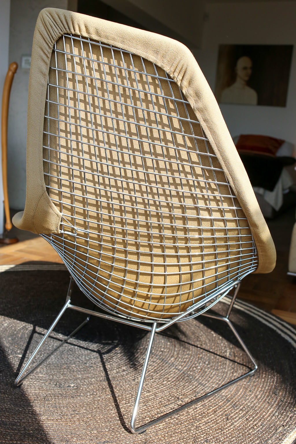 Original Harry Bertoia Asymmetrical Chaise