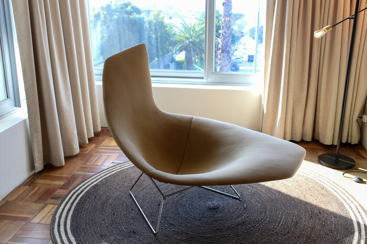 Original Harry Bertoia Asymmetrical Chaise