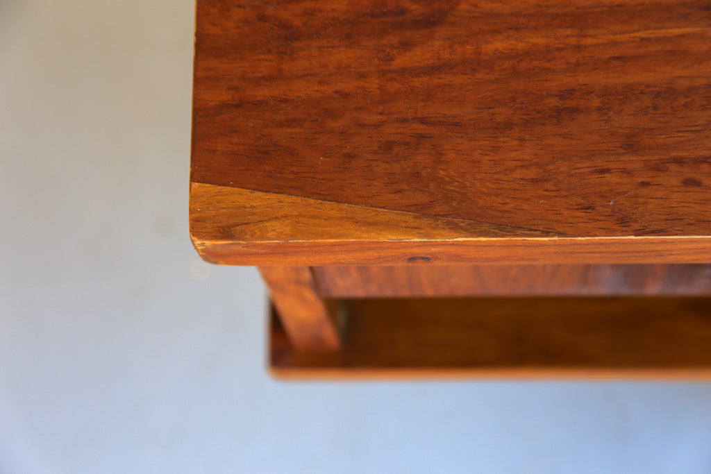 Vintage Modern Kiaat Double Headboard