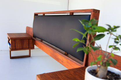 Vintage Modern Kiaat Double Headboard