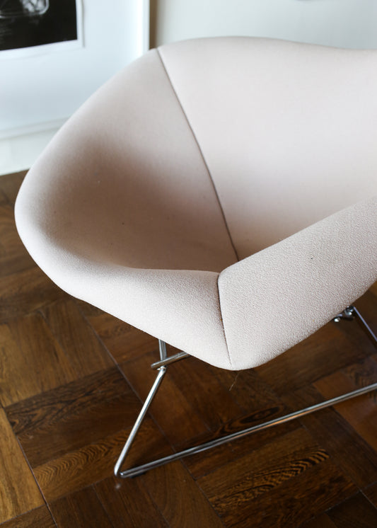 Original Harry Bertoia Bird Chair with Ottoman