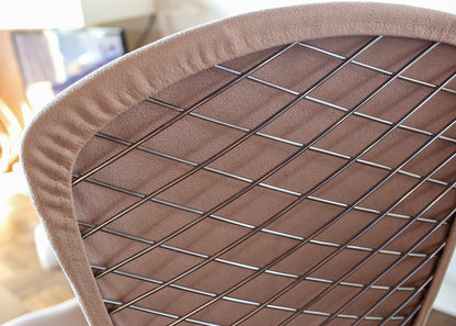 Original Harry Bertoia Bird Chair with Ottoman