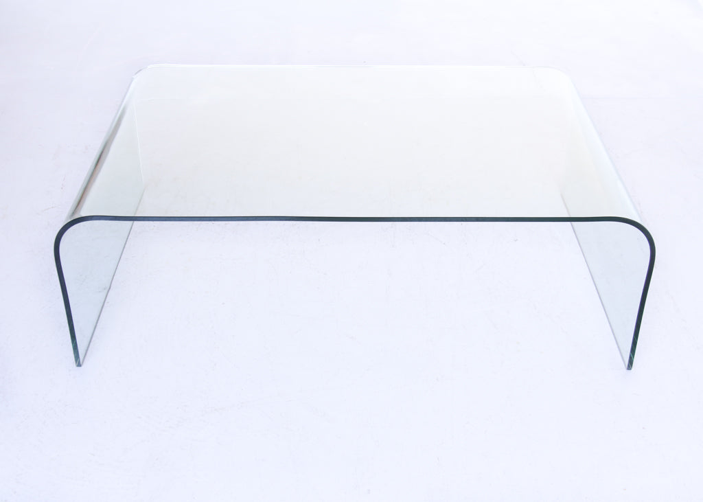 Bent Glass Coffee Table