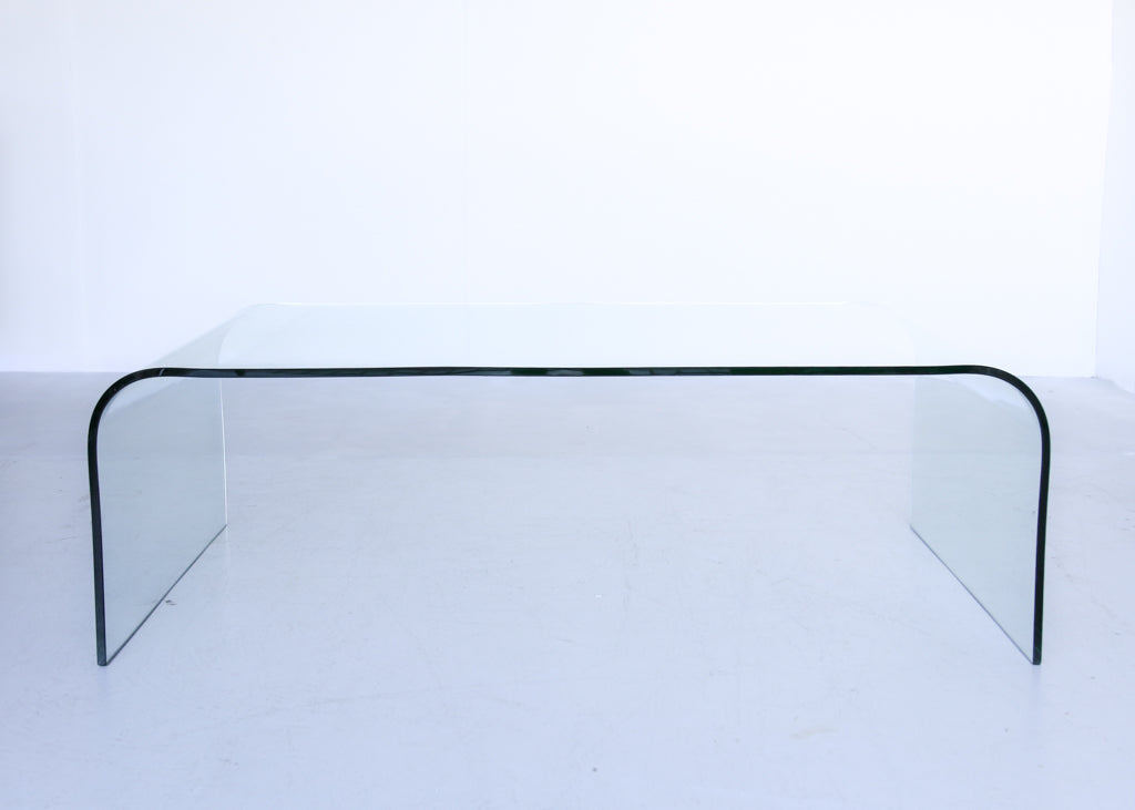 Bent Glass Coffee Table