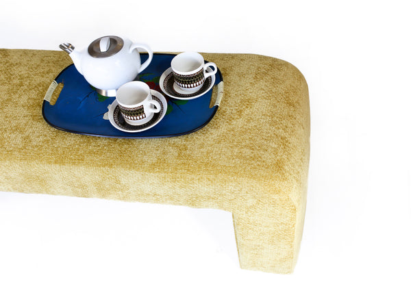 U-shaped Bed End Bench