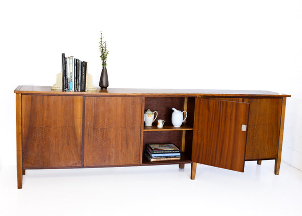 Long Vintage Office Cabinet