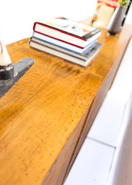 Long Vintage Office Cabinet