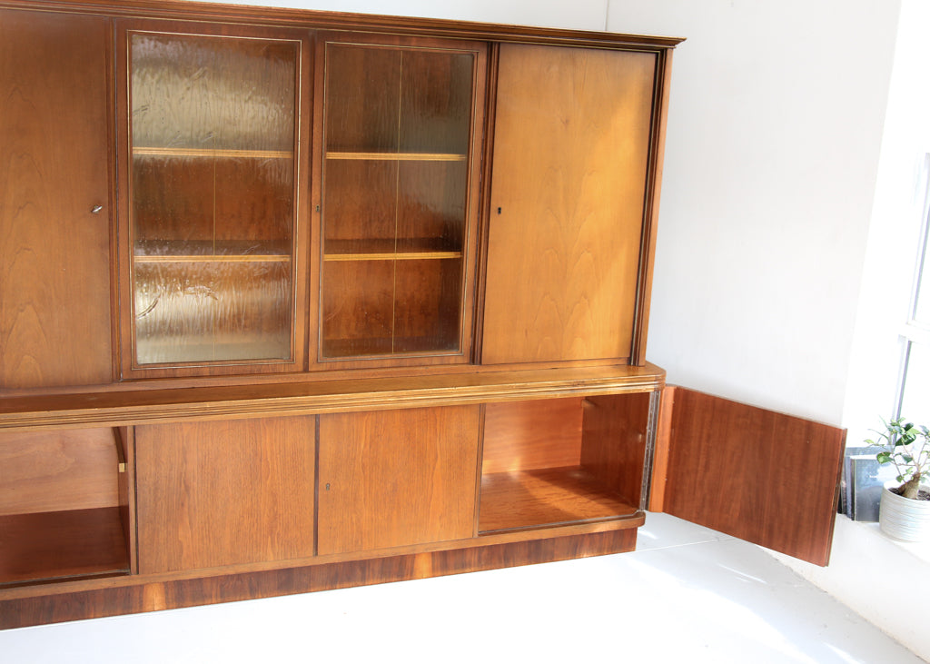 German Art Deco Wall Cabinet