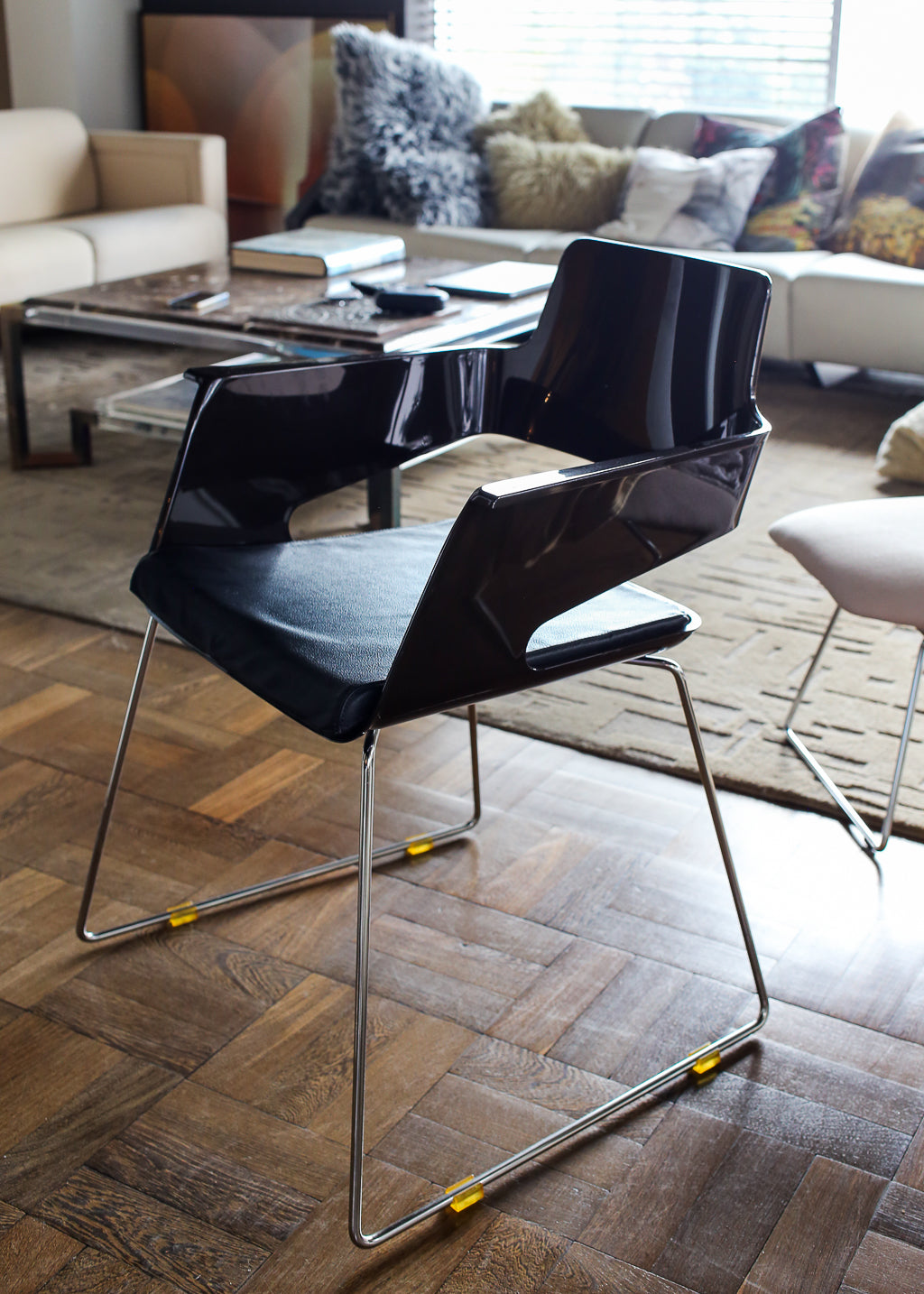 Set of Five Italian Arrmet B32 Dining Chairs