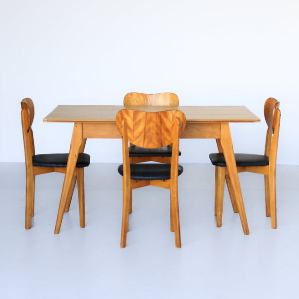 A Set of Four Bakker & Steyger Dining Chairs