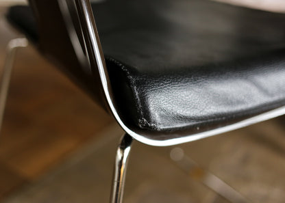 Set of Five Italian Arrmet B32 Dining Chairs
