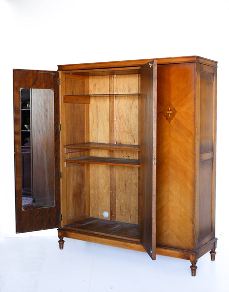 A Pair of Antique Wardrobe Closets - priced individually