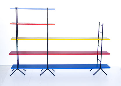 Large Vintage Ladder Frame Shelf - Three Posts