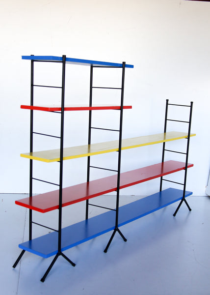 Large Vintage Ladder Frame Shelf - Three Posts