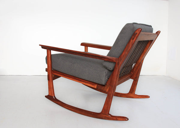 Rare Teak DS Vorster Rocking Chair