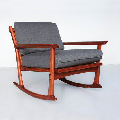 Rare Teak DS Vorster Rocking Chair