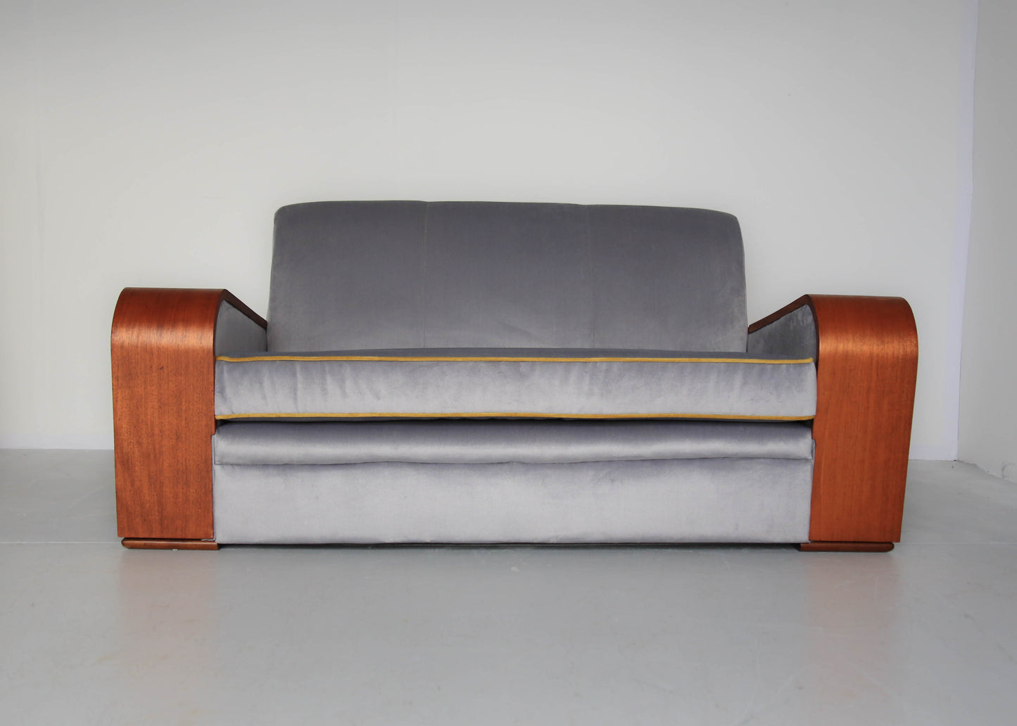 Three-Seater Art Deco Sofa
