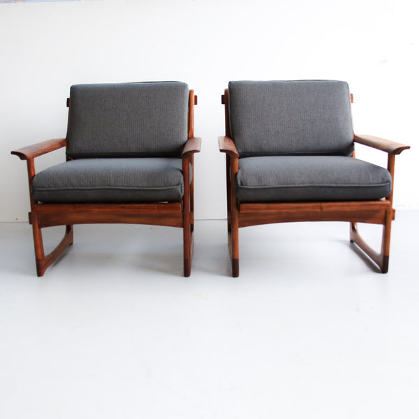 1960's Teak DS Vorster Armchairs - priced per chair