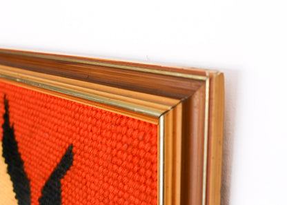 Framed Vintage Needlepoint